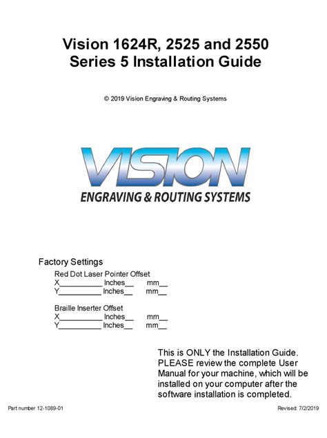 vision 1624r cnc router parts diagram|vision 1624r manual.